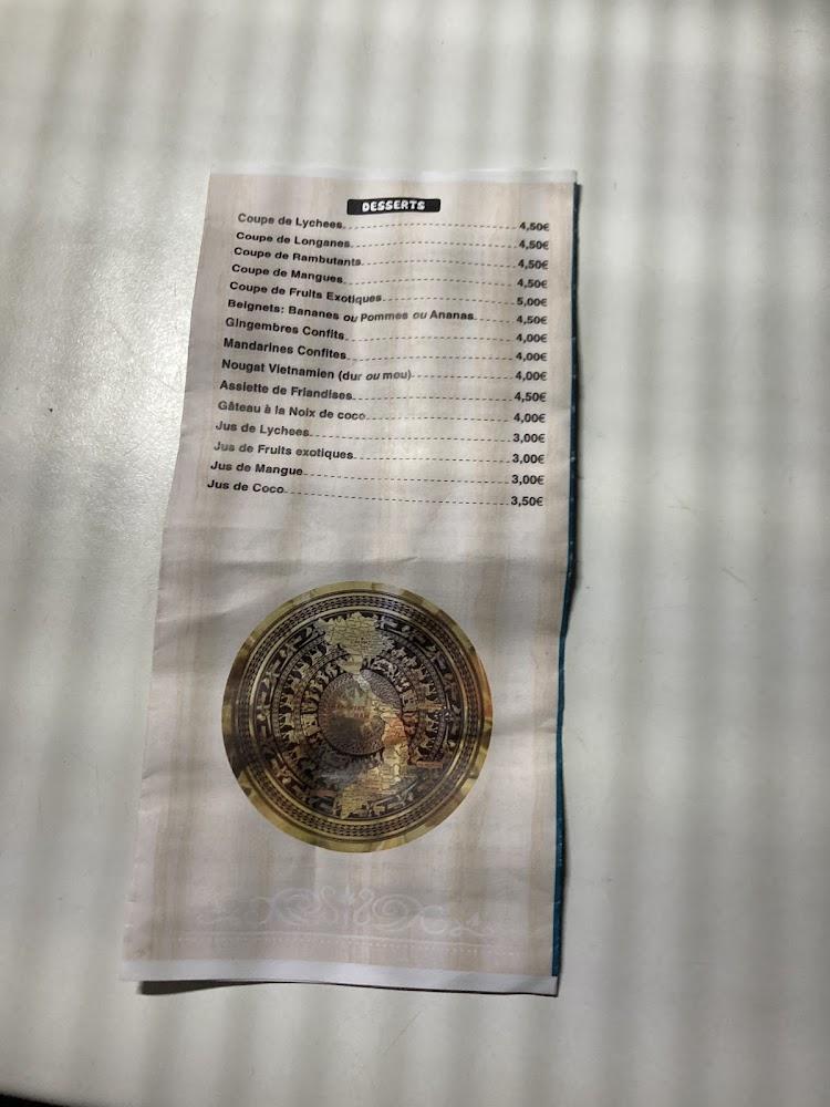 VIET NAM RESTAURANT - Menu Image 4