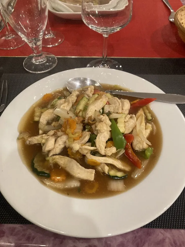 Stir Fried Chicken with Mixed Vegetables